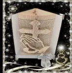 carti sculptate personalizate cu orice text. cadou deosebit Craciun - Miniatura 1