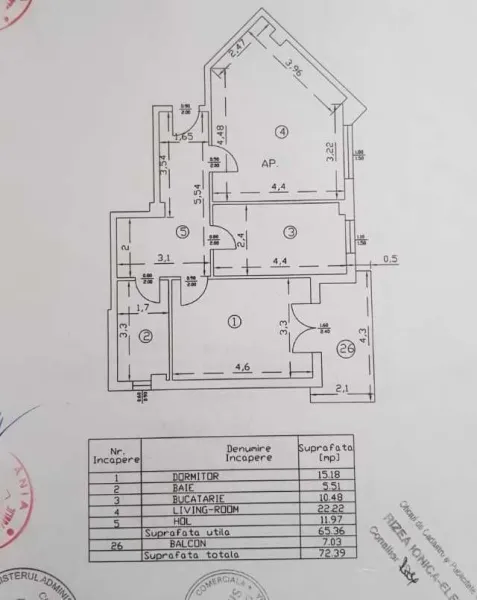 Apartament 2 camere, etaj 2/ 4, confort lux, zona Fundeni, usor accesibil - Imaginea 4