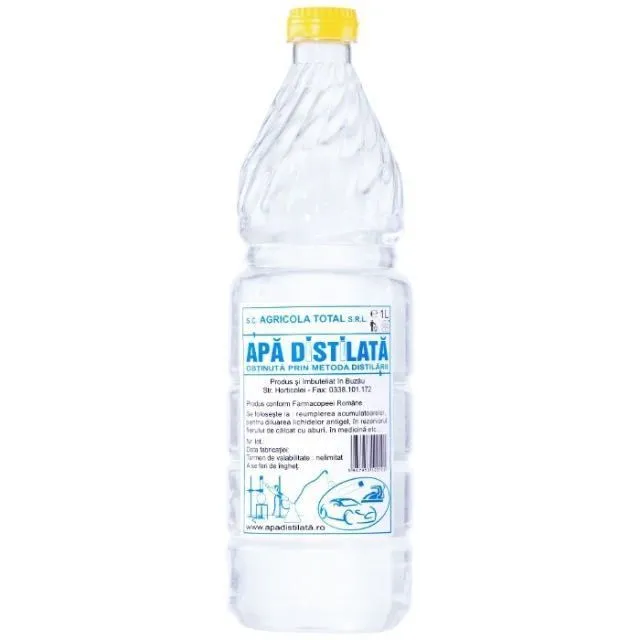 Apa distilata ( obtinuta prin metoda distilarii ) - Imaginea 1