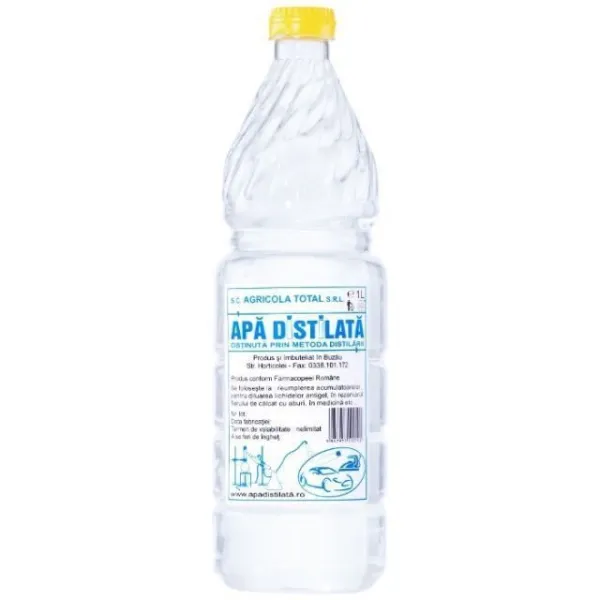 Apa distilata ( obtinuta prin metoda distilarii ) - Imaginea 1