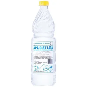 Apa distilata ( obtinuta prin metoda distilarii )