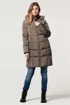 Geaca pentru gravide 3in1 maro New Anna Noppies - Miniatura 3