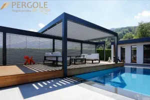 Pergole retractabile model Classic pentru terase