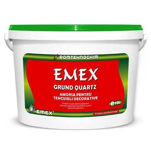 Grund de Amorsare cu Cuart pentru Tencuieli EMEX - Imaginea 1
