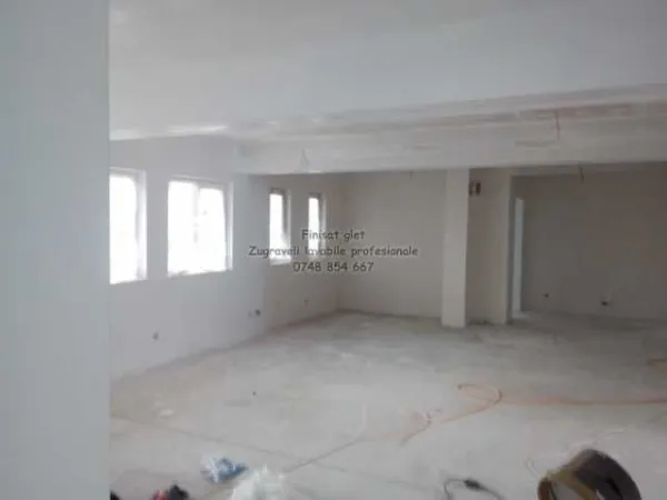 Tinci si glet mecanizat aplicare tencuiala decorativa zugraveli Alba- Iulia - Imaginea 2