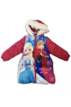 Geaca de iarna roz Elsa & Anna Frozen - Miniatura 1