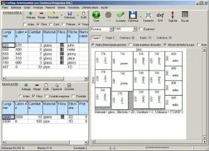 Program profesional pentru debitari PAL, termopan, profile, rame