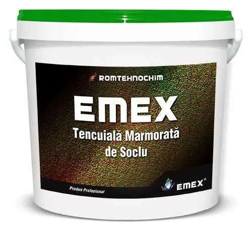 Tencuiala de Soclu Decorativa Marmorata EMEX - Imaginea 1