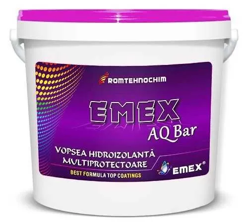 Vopsea Hidroizolanta Elastica EMEX AQ BAR - Imaginea 1