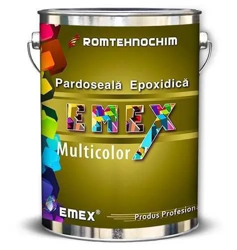 Pardoseala Epoxidica cu Plachete Colorate EMEX MULTICOLOR - Imaginea 1