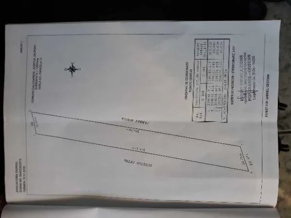 Proprietar vand teren extravilan comuna Calugareni- jud Giurgiu 35Km de Bucuresti - Imaginea 1