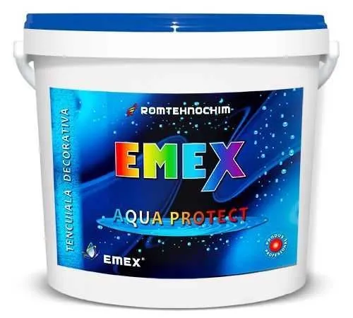 Tencuiala Decorativa Impermeabila EMEX AQUA PROTECT - Imaginea 1