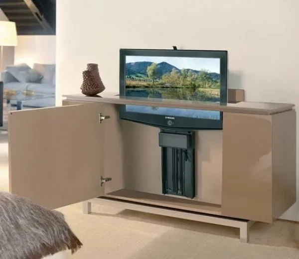 Lift TV cu telecomanda 700, sistem electric ridicare televizor - Imaginea 1