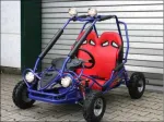 BUGGY NOU: KINDER MIDDY 49CMC Garantie 12Luni IMPORT GERMANIA 2020 - Miniatura 2
