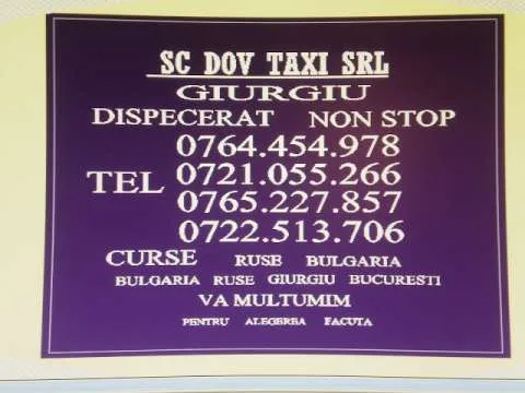 Taxi Giurgiu Efectuiaza Curse Bucuresti Aeroport Tel 0721.055.266 - Imaginea 2