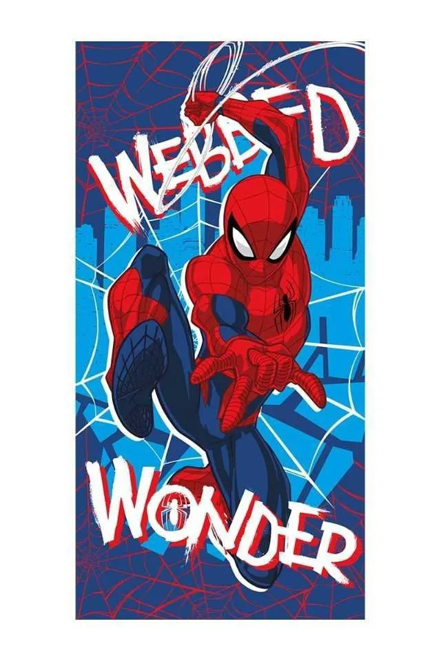 Prosop de plaja 70×140 cm Spiderman - Imaginea 1