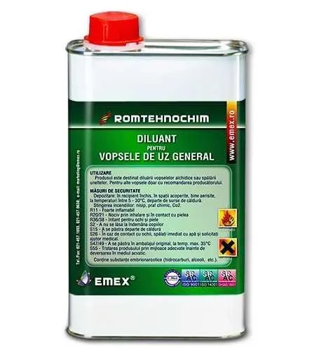 Diluant pentru Vopsele Alchidice EMEX - Imaginea 1