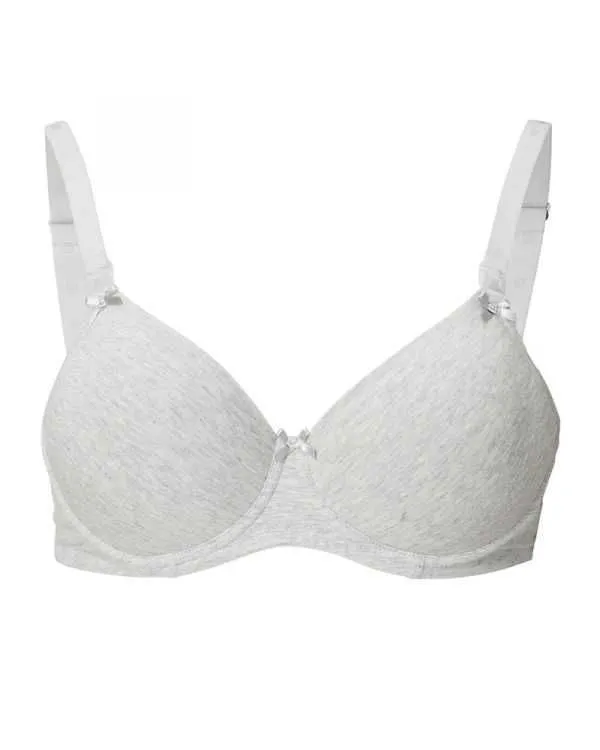 Sutien alaptare gri Melange - Imaginea 1