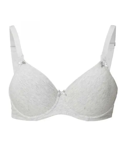 Sutien alaptare gri Melange - Imaginea 1