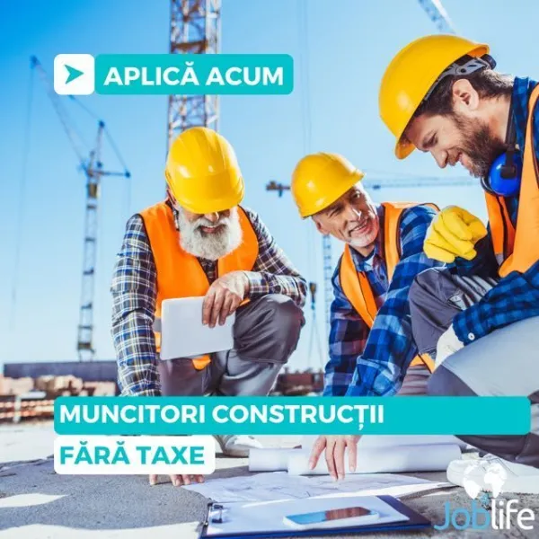 MUNCITORI CONSTRUCTII INDUSTRIE GERMANIA - Imaginea 1