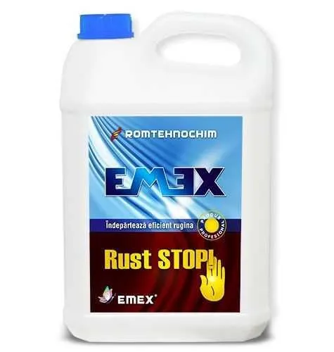Solutie pentru Indepartarea Ruginii EMEX RUST STOP - Imaginea 1