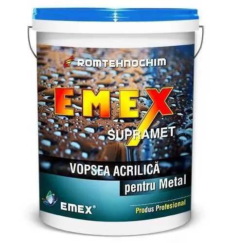 Vopsea Acrilica pentru Metal EMEX SUPRAMET - Imaginea 1