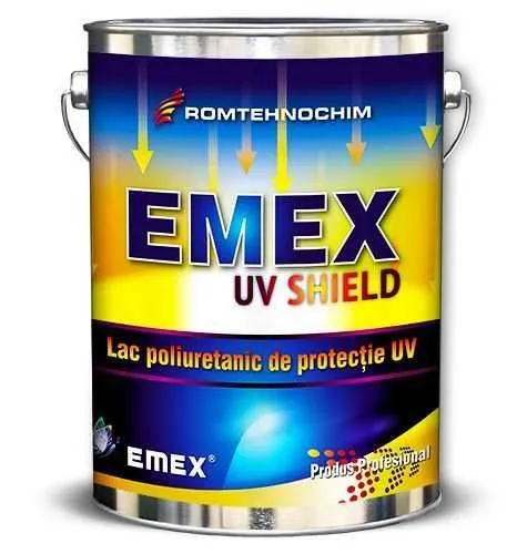 LAC POLIURETANIC PROTECTIE UV  EMEX UV SHIELD - Imaginea 1