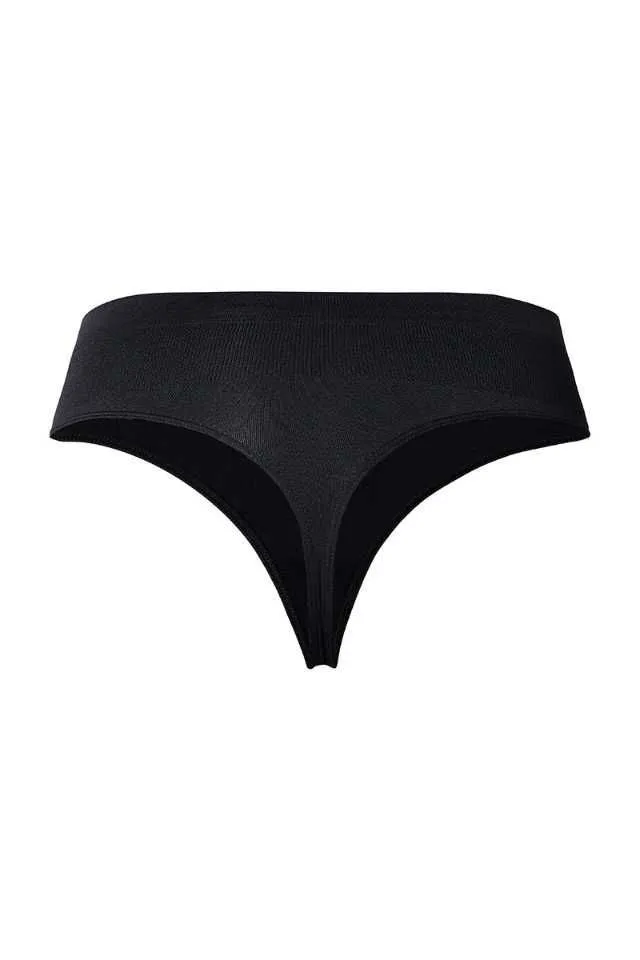 Chilot tanga pentru gravide negru - Imaginea 1
