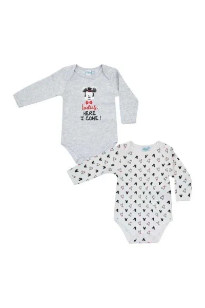 Body baieti din bumbac cu eroi desene - Imaginea 3