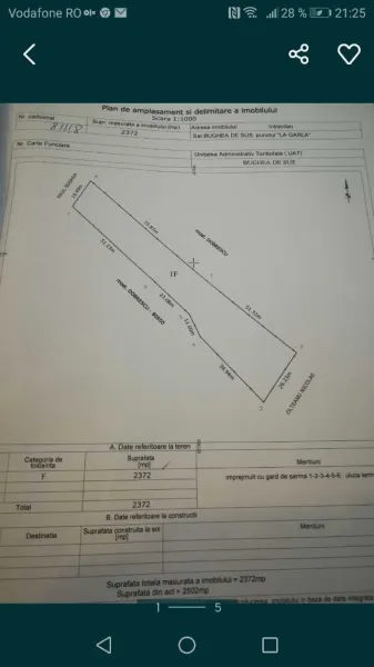 Teren intravilan pentru cabana si lac peste - Imaginea 2
