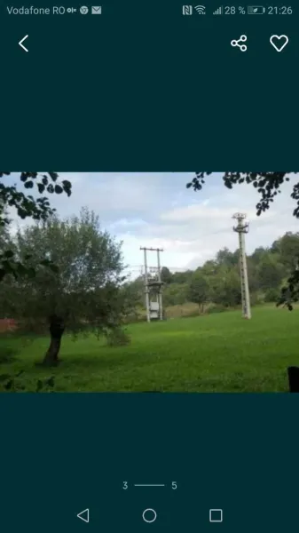 Teren intravilan pentru cabana si lac peste - Imaginea 4