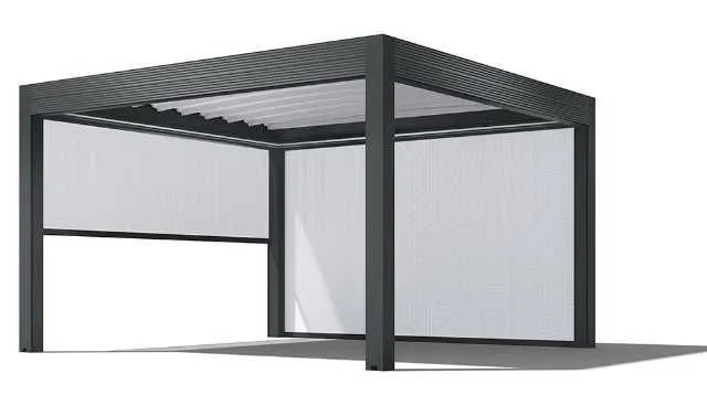 Umbrire tip Zipscreen pentru terase Pentru mai multa umbra si intimitate - Imaginea 1