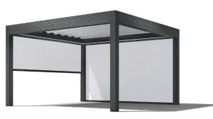 Umbrire tip Zipscreen pentru terase Pentru mai multa umbra si intimitate