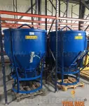 Bene pentru turnat beton cu furtun de cauciuc - Miniatura 2