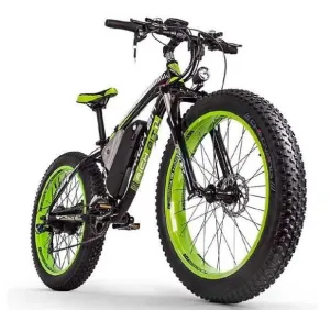 Bicicleta electrica 1000W, aku 48V 17Ah, 21 viteze, fat bike 26