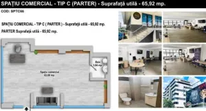 Spatiu comercial de inchiriat , Chiajna , Ballroom .