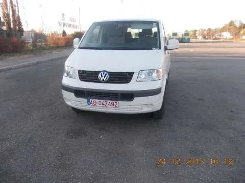 vand vw transporter an 2008, 8 locuri full - Imaginea 2