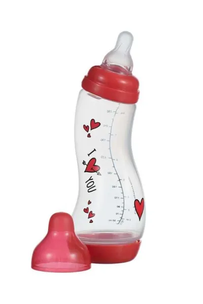 Biberon anticolici S “I Love You” 250 ml - Imaginea 1