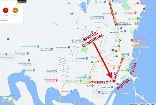 INCHIRIEZ spatiu comercial in Mangalia, 100mp, stradal, port/ plaja - Imaginea 2
