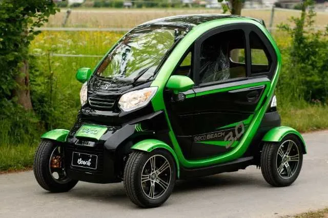 Masina electrica Geco Quick 3000 # Verde- Gri - Imaginea 1