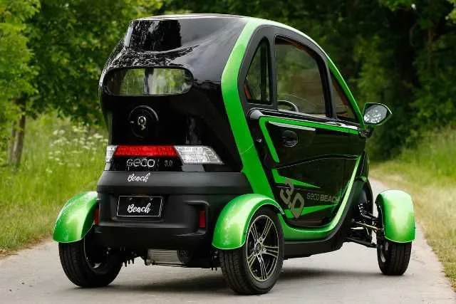 Masina electrica Geco Quick 3000 # Verde- Gri - Imaginea 3