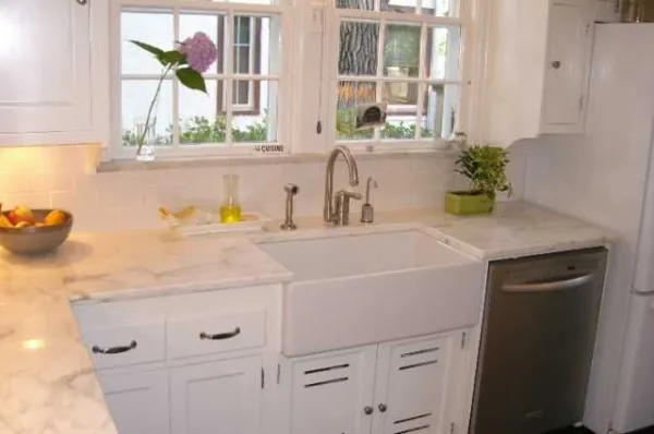 Placaj marmura Bianco Carrara 30. 5 X 61 X 1 - Imaginea 5