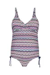 Costum de baie intreg pentru gravide multicolor dungi Esprit - Miniatura 1