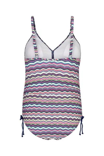 Costum de baie intreg pentru gravide multicolor dungi Esprit - Imaginea 2