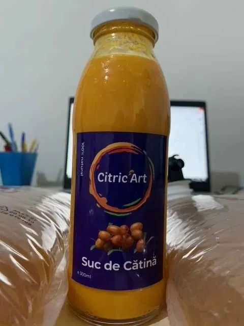 Vand suc natural din catina certificata ecologic - Imaginea 2