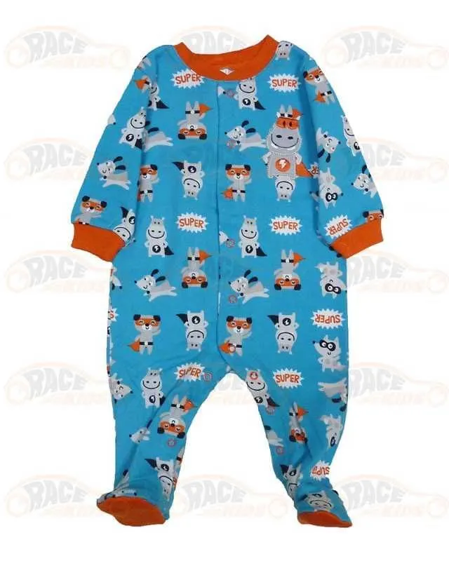 Pijamale baietei ieftine din bumbac - Imaginea 1