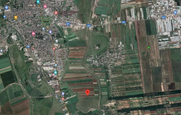 Teren extravilan Tecuci- Cernicari - 25000 mp - Deschidere 46, 46 m - Imaginea 2