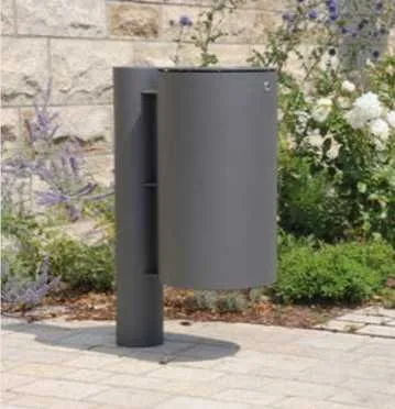 Cos gunoi stradal metalic C05 - Imaginea 2