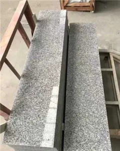 Granit lastre lucios Bianco Grigio