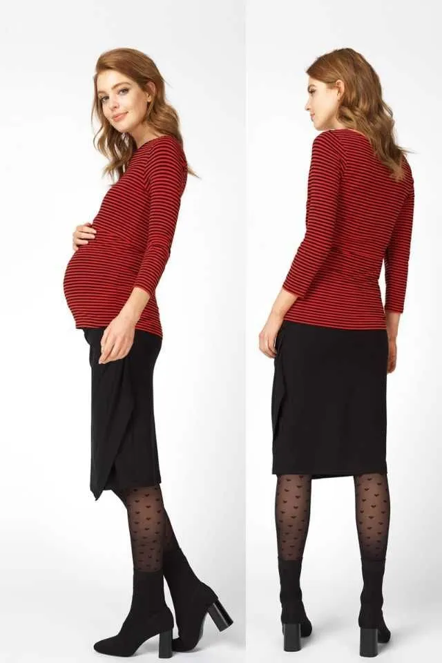 Dres gravide cu inimioare Queen Mum - Imaginea 3